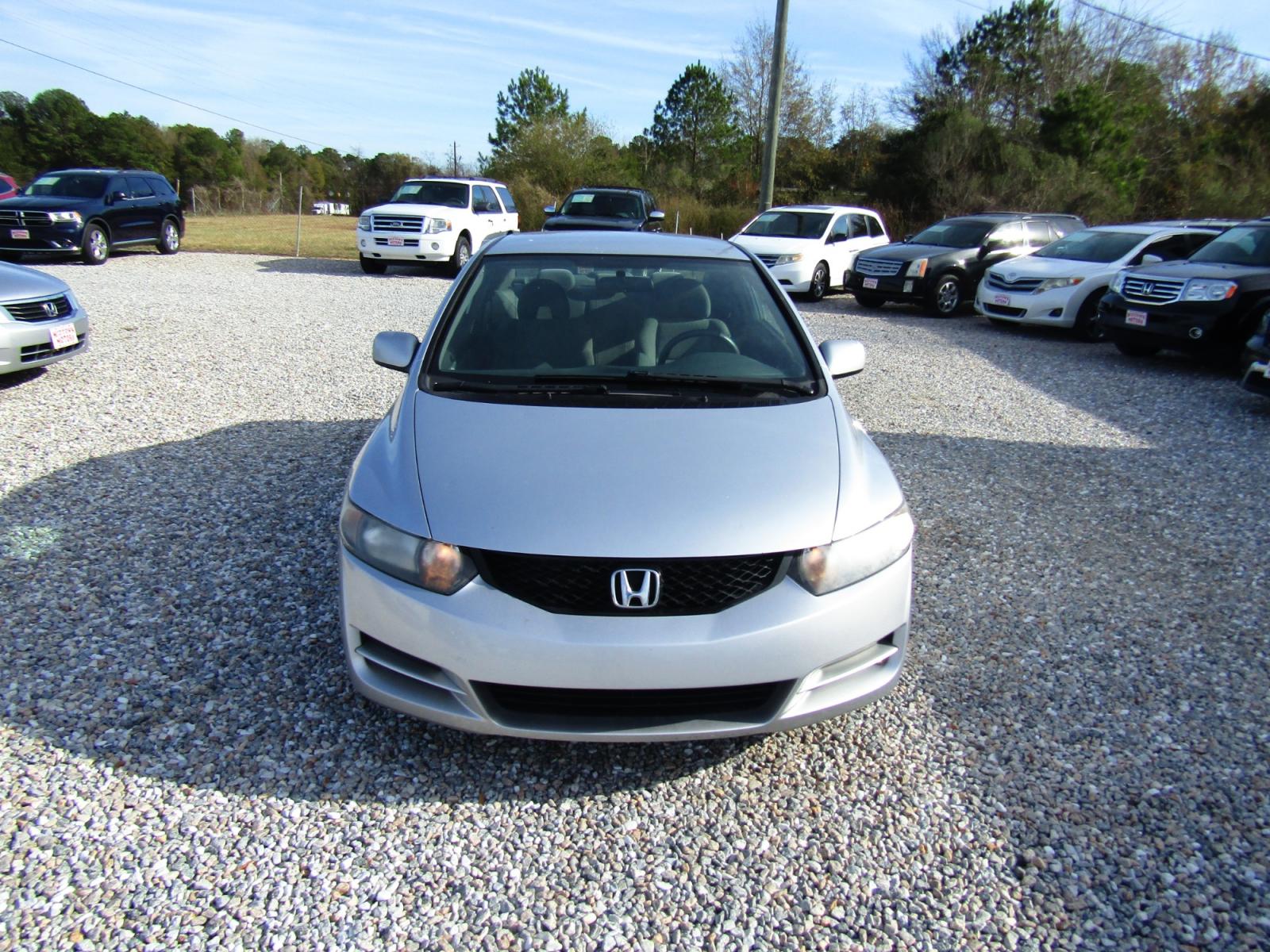 2011 Silver Honda Civic LX Coupe 5-Speed AT (2HGFG1B66BH) with an 1.8L L4 SOHC 16V engine, Automatic transmission, located at 15016 S Hwy 231, Midland City, AL, 36350, (334) 983-3001, 31.306210, -85.495277 - Photo #1